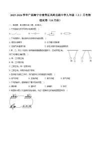 广西南宁市青秀区凤岭北路中学2025-2026学年九年级上学期10月月考物理试卷（含答案）