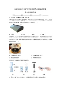 2025~2026学年广东省广州市海珠区九年级（上）期中模拟练习卷物理试题