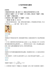 2025年安徽省合肥市经开区中考一模物理试题（解析版）-A4
