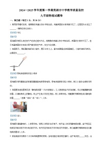 安徽省芜湖市2024~2025学年九年级上学期期末物理试题（解析版）-A4