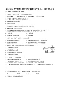 2025-2026学年黑龙江省佳木斯市富锦市九年级（上）期中物理试卷-自定义类型