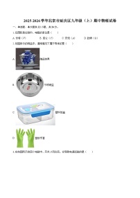 2025-2026学年北京市延庆区九年级（上）期中物理试卷-自定义类型