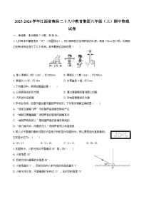 2025-2026学年江西省南昌二十八中教育集团八年级（上）期中物理试卷-自定义类型