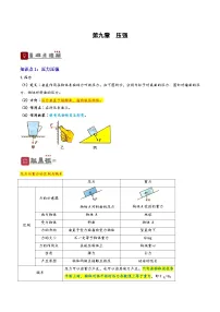 2026届中考物理一轮复习精讲精练专题09 压强（2份，原卷版+解析版）