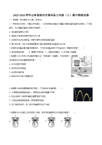 2025-2026学年山东省滨州市博兴县九年级（上）期中物理试卷-自定义类型