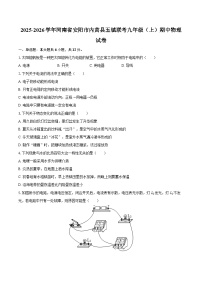 2025-2026学年河南省安阳市内黄县五镇联考九年级（上）期中物理试卷-自定义类型