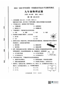 山东省青岛市即墨区2024-2025学年九年级上学期期末物理试卷