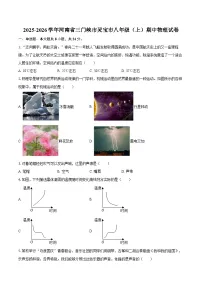 2025-2026学年河南省三门峡市灵宝市八年级（上）期中物理试卷-自定义类型