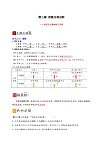 中考物理一轮复习精品讲义专题5 透镜及其应用（2份，原卷版+解析版）