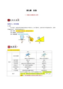 中考物理一轮复习精品讲义专题09 压强（2份，原卷版+解析版）