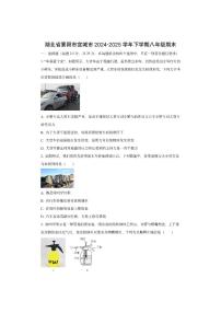 湖北省襄阳市宜城市2024-2025学年八年级下学期期末物理试卷（学生版）