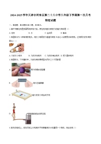2024-2025学年天津市河东区第二十八中学八年级下学期第一次月考物理试题-自定义类型