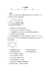 苏科版（2024）八年级上册水循环课后测评