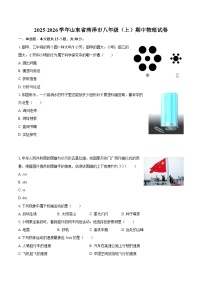 2025-2026学年山东省菏泽市八年级（上）期中物理试卷-自定义类型