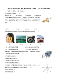 2025-2026学年陕西省渭南市临渭区八年级（上）期中物理试卷-自定义类型