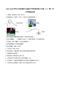 2025-2026学年江苏省南京市金陵中学河西学校九年级（上）第一次月考物理试卷-自定义类型