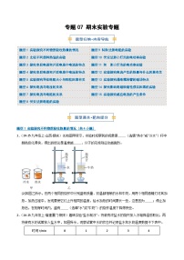 专题07 实验专题（期末专项训练）九年级物理上学期新教材人教版+答案
