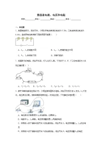 初中物理教科版（2024）九年级上册（2024）第4节 电阻课时训练
