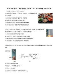 2025-2026学年广东省深圳市九年级（上）期末物理模拟练习试卷-自定义类型