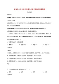 四川省宜宾市第二中学校2025—2026学年九年级上册期中考试物理试题【附答案】