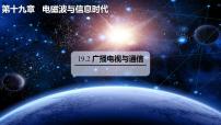 物理九年级下册（2024）19.2 广播电视与通信课堂教学ppt课件