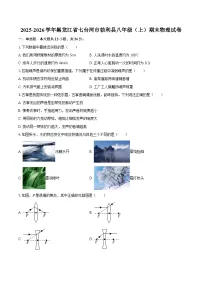 2025-2026学年黑龙江省七台河市勃利县八年级（上）期末物理试卷-自定义类型