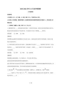 河南省洛阳市洛宁县2025~2026学年九年级上册12月月考物理试卷（含解析）
