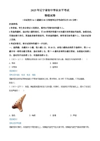 2025年辽宁省中考物理真题试卷（Word版附解析）