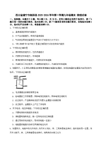 四川省遂宁市射洪县2025-2026学年第一学期九年级期末 物理试卷