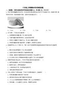 广东省东莞市2025年八年级上学期期末考试物理试题附答案
