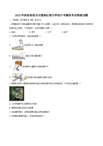 2025年陕西省西安市莲湖区部分学校中考模拟考试物理试题-自定义类型