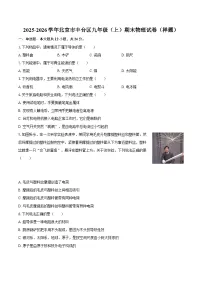 2025-2026学年北京市丰台区九年级（上）期末物理试卷（样题）-自定义类型
