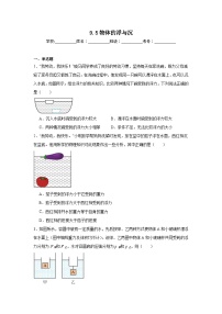 初中苏科版（2024）物体的浮与沉一课一练