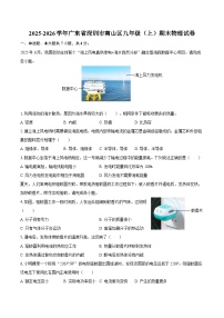 2025-2026学年广东省深圳市南山区九年级（上）期末物理试卷-自定义类型