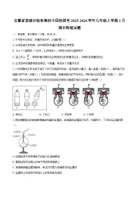 安徽省宣城市皖东南初中四校联考2025-2026学年九年级上学期1月期末物理试题-自定义类型