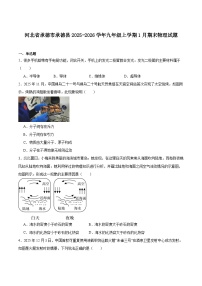 河北省承德市承德县2026届九年级上学期1月期末考试物理试卷（含答案）