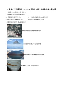 广东省广州市番禺区2025-2026学年八年级上学期物理期末测试题-自定义类型