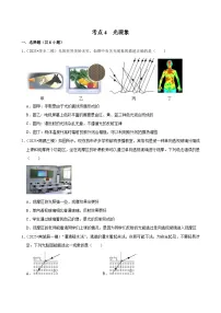 2025年江西省各地市中考物理模拟试题分类精选考点4 光现象（Word版附解析）