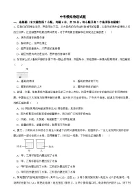 四川省资阳市雁江区2026年中考模拟物理试题附答案