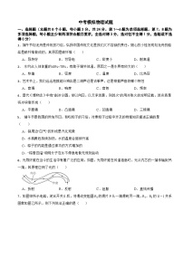贵州省2026年中考模拟物理试题附答案