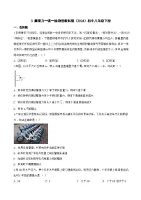 教科版（2024）八年级下册（2024）摩擦力当堂检测题