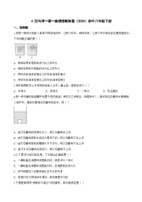 初中物理教科版（2024）八年级下册（2024）沉与浮课时训练