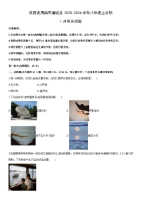 2025-2026学年陕西省渭南市蒲城县八年级上学期1月期末物理试卷（学生版）