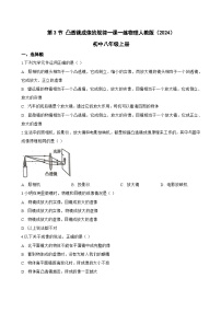 初中物理人教版（2024）八年级上册（2024）凸透镜成像的规律同步练习题