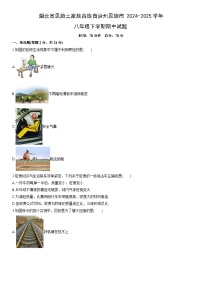 2024-2025学年湖北省恩施土家族苗族自治州恩施市八年级下学期期中物理试卷（学生版）