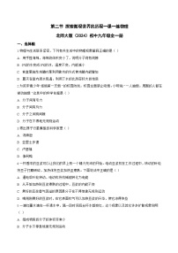 北师大版（2024）九年级全册（2024）第二节 探索微观世界的历程练习