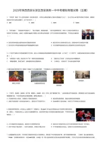 2025年陕西西安长安区西安高新一中中考模拟物理试卷（五模）（有答案解析）