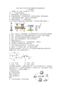 2025-2026学年四川省绵阳市涪城区八年级上学期1月期末考试物理试卷（含答案）