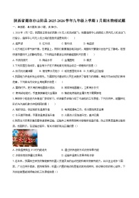 陕西省商洛市山阳县2025-2026学年九年级上学期1月期末物理试题-自定义类型