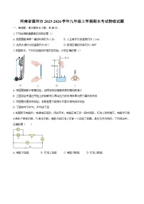 河南省漯河市2025-2026学年九年级上学期期末考试物理试题-自定义类型